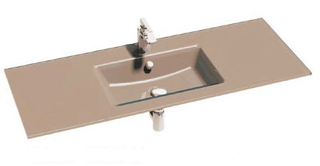 Раковина Jacob Delafon Vox EB2101-DD4 120х46 коричневая