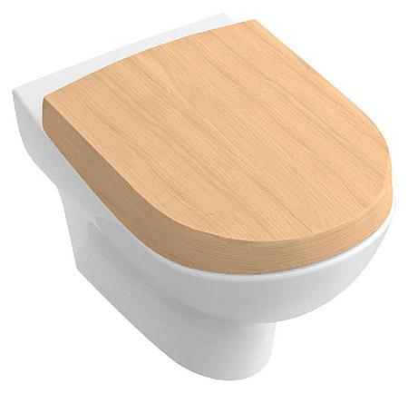 Чаша для унитаза подвесного Villeroy & Boch My Nature 561010R1 белый альпин CeramicPlus