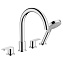 Смеситель Hansgrohe Vernis Blend 71456000 на борт ванны, хром - фото 1