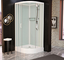 Душевая кабина Frank F400М White 100x100x220 белый Душевая кабина Frank F400М White 100x100x220 белый