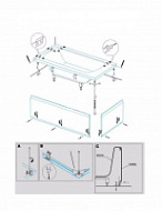 Комплект креплений Cezares CZR-SCR-FIX-KIT для ванны Комплект креплений Cezares CZR-SCR-FIX-KIT для ванны