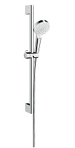 Душевой гарнитур Hansgrohe Crometta 26533400 белый/хром Душевой гарнитур Hansgrohe Crometta 26533400 белый/хром