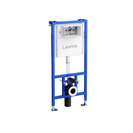 Комплект унитаз подвесной + инсталляция + кнопка Laufen PACK PRO RIMLESS 8.6996.6.000.000.R