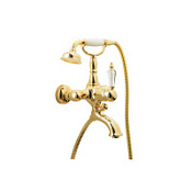 Смеситель Boheme Imperiale Presente 323 для ванны с душем, золото