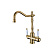 Смеситель Boheme Medici Ripresa 111 для кухонной мойки, c краном для питьевой воды, бронза