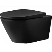 Унитаз подвесной Duravit D-Neo 2577098900 антрацит матовый