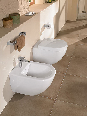Унитаз подвесной Villeroy & Boch Subway 66031001 альпийский белый