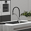 Смеситель для кухонной мойки Sancos Dora SC4003CH хром/черный - фото 2