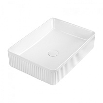Раковина накладная ABBER Rechteck AC2216 белый
