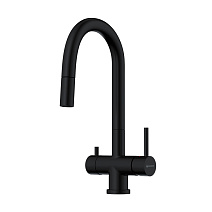 Смеситель Omoikiri Akita-S-GB 4994359 для кухонной мойки, графит