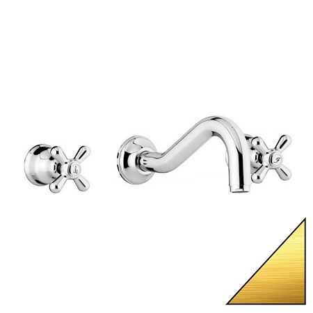 Смеситель Emmevi Deco Classic 12055OR для кухонной мойки, золото