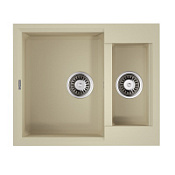 Кухонная мойка Omoikiri Sakaime 60-2-BE 50x60x21 ваниль