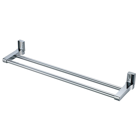 Полотенцедержатель WasserKRAFT Leine K-5040 двойной, хром