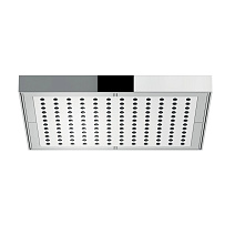 Верхний душ Nobili Cube AD139/17CR 20х20 хром/серый