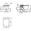 Унитаз подвесной Ideal Standard Blend Cube T368601 евробелый - фото 3
