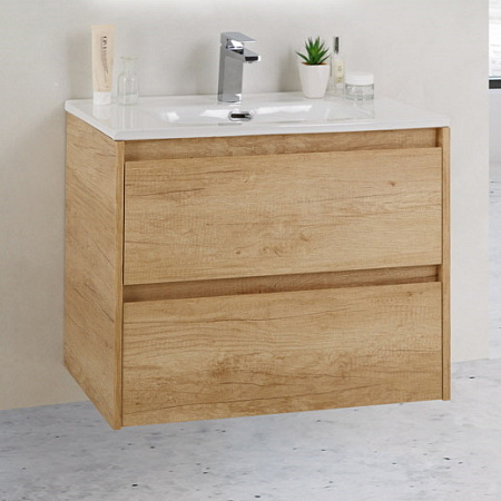 Тумба с раковиной BelBagno Kraft KRAFT 39-600/390-2C-SO-RNN 60 Rovere Nebrasca Nature