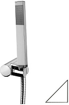 Душевая лейка Paffoni Premium ZDUP115BO белый матовый