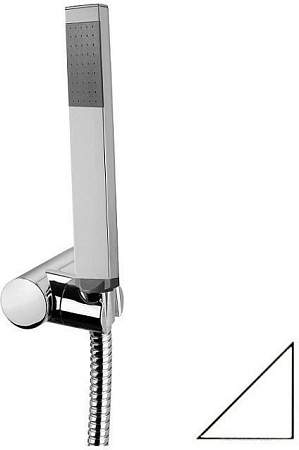 Душевая лейка Paffoni Premium ZDUP115BO белый матовый