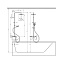 Душевая стойка Hansgrohe Vernis Blend 26899670 черный матовый - фото 2