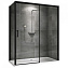 Душевой уголок ABBER Komfort AG93140B-S92B 140x90x200 прозрачное/черный