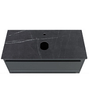 Столешница La Fenice Granite FNC-03-VS03-90 Black Olive Light Lappato черный мрамор