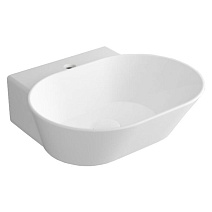 Раковина накладная Simas Wave WA 06 43x48x16,5 с 1 отверстием под смеситель, белый Раковина накладная Simas Wave WA 06 43x48x16,5 с 1 отверстием под смеситель, белый
