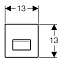 Кнопка смыва Geberit Sigma 50 116.016.11.1 белая - фото 2