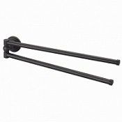 Полотенцедержатель WasserKRAFT Isar K-7331 двойной, темная бронза