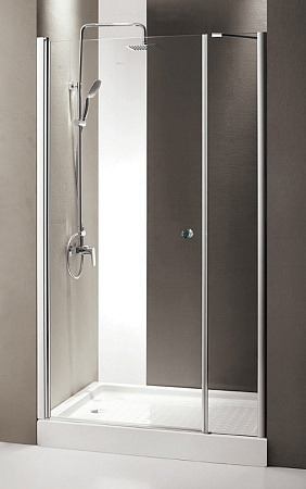 Душевая дверь в нишу Cezares Triumph TRIUMPH-D-B-11-100+80-C-Cr-L прозрачное стекло