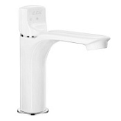 Смеситель E.C.A. Myra 104108986EX для раковины белый/хром