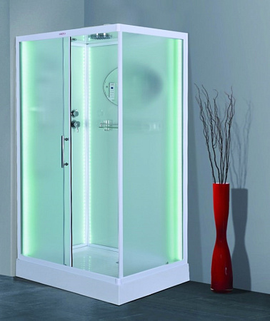 Душевая кабина Esbano ES-L 129 CKR с LED освещением