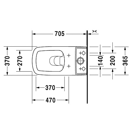 Унитаз-компакт Duravit DuraStyle 2156090000+935000005