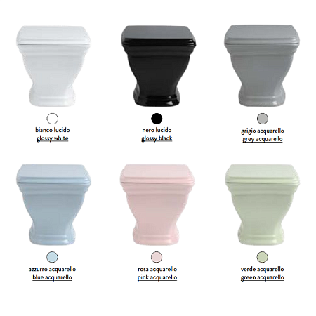 Унитаз подвесной ArtCeram Civitas CIV001 34;00 серый