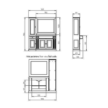 Столешница Migliore Ravenna 27079 120 daino reale