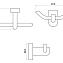 Крючок Lemark Omega LM3131C - фото 2