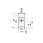 Система инсталляции Duravit DuraSystem WD2001000000 для раковины - фото 2
