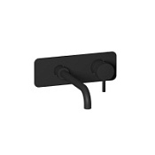 Смеситель IB Rubinetterie Kusasi Short EKS206NP для раковины, черный матовый