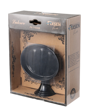 Мыльница Fixsen Luksor FX-71608B черный сатин