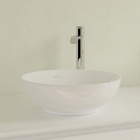 Раковина Villeroy & Boch Loop & Friends 4A450001 38х38 альпийский белый