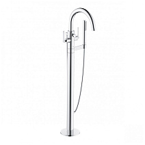 Смеситель Kludi Nova Fonte Puristic 205900515 напольный, хром