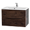Тумба с раковиной BelBagno Marino MARINO-700-2C-SO-RW-P 70 rovere moro