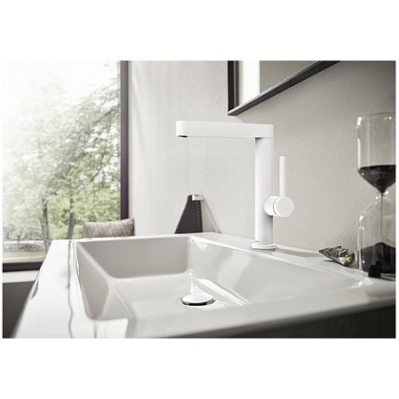 Смеситель Hansgrohe Finoris 76060700 для раковины, белый матовый