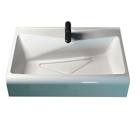 Раковина Velvex Lambo 60 белая