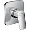 Смеситель Hansgrohe Logis 71604000 для душа, СМ, с маленькой розеткой, хром - фото 1