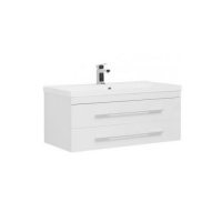 Тумба с раковиной Aquanet Нота 00171496 100 белая