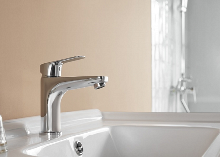 Смеситель Bravat Rhein F1429564CP-9-ENG для раковины, хром