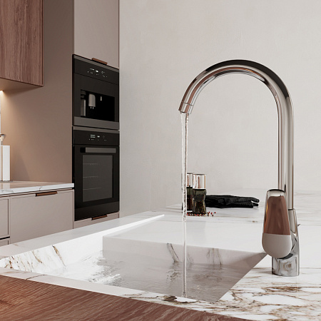 Смеситель WasserKRAFT Vils 5607 для кухонной мойки, хром