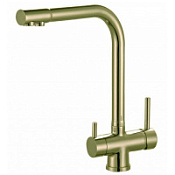 Смеситель Zorg Sanitary ZR 348 YF BR для кухонной мойки, бронза