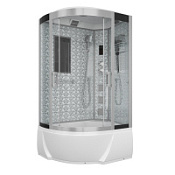 Душевая кабина Niagara Lux 7712WR 120х80 см, белый R Душевая кабина Niagara Lux 7712WR 120х80 см, белый R