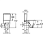 Чаша для унитаза-компакта Roca Gap 342477000 горизонтальный выпуск - фото 5
